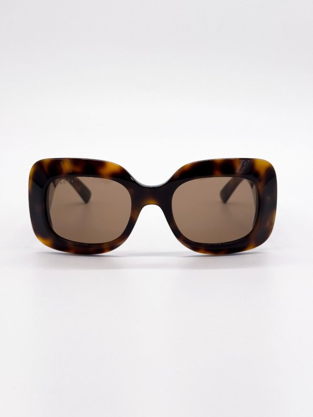 NEW GUCCI SUNGLASSES GG1695S 002 HAVANA SQUARE WOMEN GUCCI EYEWEAR - Picture 5 of 11